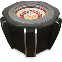 Автономная электромеханическая рулетка «Ольга», центральный модуль и источник игровых событий. Автоматическое электронное колесо с пневматическим пушером и встроенными датчиками.
