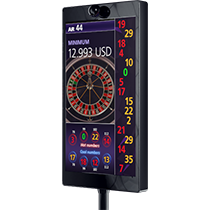 ЦИКЛОП-Симула — дисплей для рулетки с видеосчитыванием.